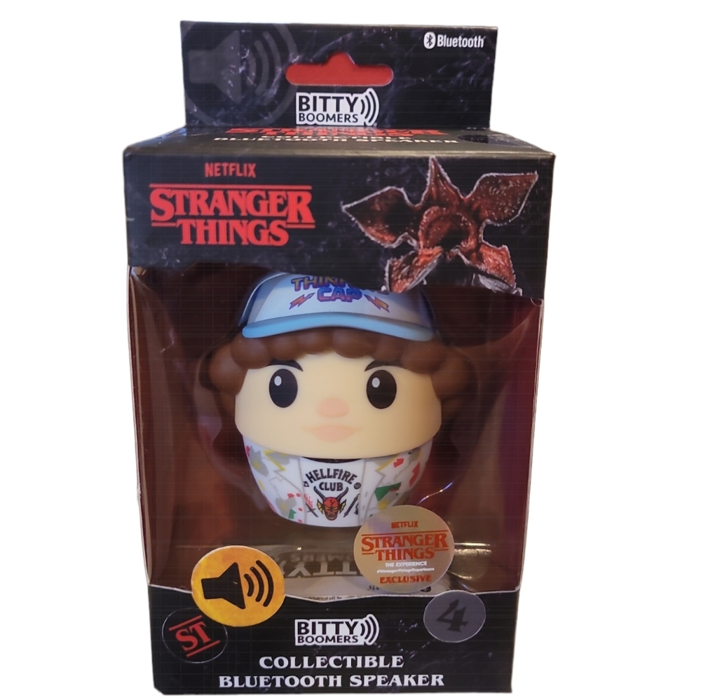 Stranger Things Blue Tooth Speaker #4 NIB Bitty Boomers